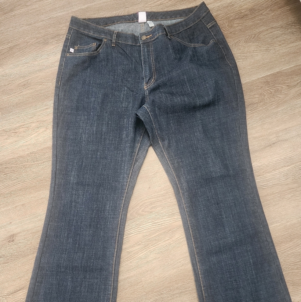 Bobbie Brooks Dark Blue Flare Jeans
